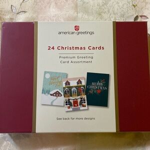 AMERICAN GREETINGS 24 CHRISTMAS CARDS PREMIUM ASSORTMENT